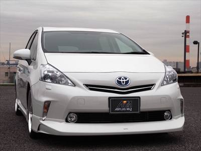 プリウスα（2011/05-2014/03）フロントハーフスポイラー | Autostyle