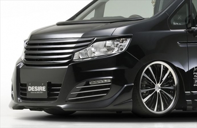 ステップワゴン スパーダ RK5/6 DESIRE フロントバンパースポイラー 