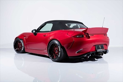 NDロードスター　トランク　ウイング付き　ソウルレッド41V ND ロードスター GT トランクスポイラー | Autostyle