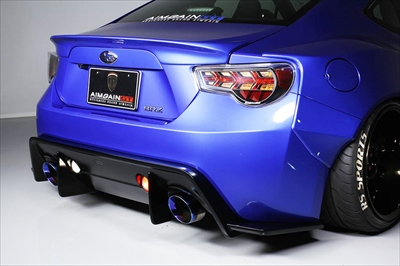 ZC6 BRZ 前期 GT リアアンダースポイラー(バックフォグ/バックランプ