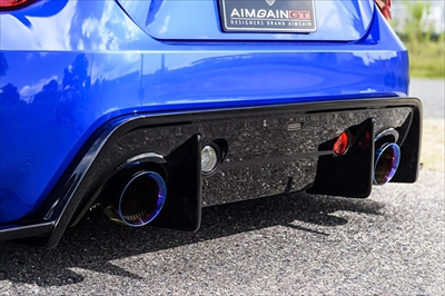ZC6 BRZ 後期 GT リアアンダースポイラー+ディフューザー(バックフォグ