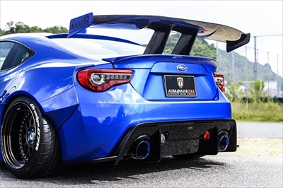 ZC6 BRZ 後期 GT リアアンダースポイラー+ディフューザー(バックフォグ