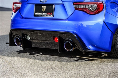 ZC6 BRZ 後期 GT リアアンダースポイラー+ディフューザー(バックフォグ