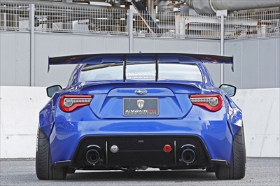 ZC6 BRZ 後期 GT リアアンダースポイラー+ディフューザー(バックフォグ