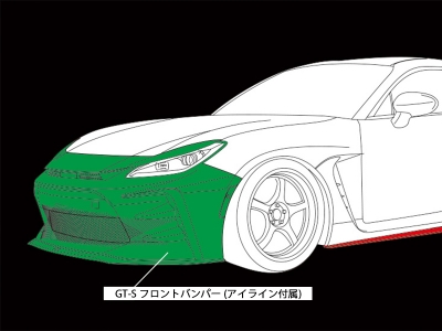 ZN8 GR86 GT-S フロントバンパー (アイライン付属) FRP製 | Autostyle