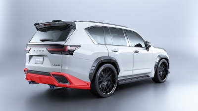 LEXUS LX600 F-SPORT BLACK LABEL リアスポイラーセット FRP | Autostyle