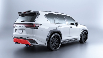 LEXUS LX600 F-SPORT BLACK LABEL リアスポイラーセット FRP | Autostyle