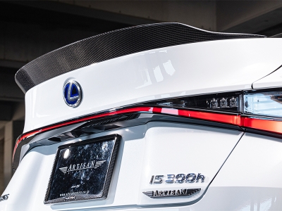 LEXUS IS 30系(2020.11-) F SPORT BLACK LABEL トランクスポイラー FRP