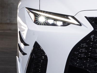 LEXUS IS 30系(2020.11-) F SPORT BLACK LABEL フロントカナード FRP製