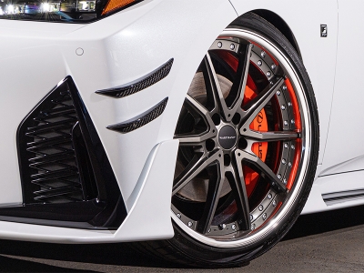 IS300中期用　カナード LEXUS IS 30系(2020.11-) F SPORT BLACK LABEL フロントカナード FRP製