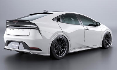 60 プリウス BLACK LABEL リアゲートスポイラー FRP 素地 | Autostyle