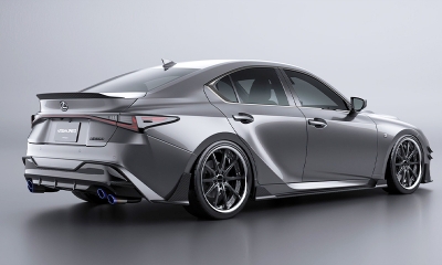 現行 レクサス IS Fsport 純正 リアゲート スポイラー リアウイング USE30 LEXUS IS 500 (2022.11-) F SPORT BLACK LABEL リアウイング GT