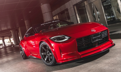 RZ34 フェアレディZ BLACK LABEL フロントアンダーディフューザー FRP