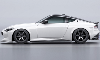 RZ34 フェアレディZ BLACK LABEL サイドアンダーディフューザー FRP