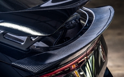 FL5 シビック TypeR 2024.9- BLACK LABEL リアゲートスポイラー