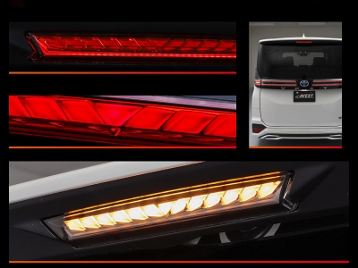 90 ヴォクシー VerticalArrow LED ハイマウントストップランプ レッド