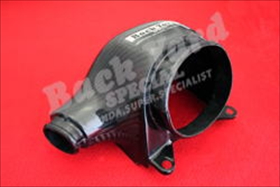 N BOX TURBO車専用 フレッシュエアーダクト クリア塗装済 カーボン製
