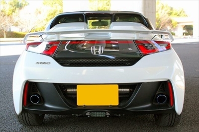 S660 JW5 リアスポイラー 綾織りカーボン 素地 | Autostyle