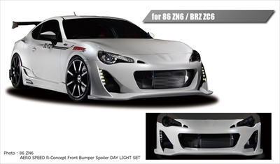 BRZ ZC6 エアロスピード Rコンセプト フロントバンパースポイラー デイ