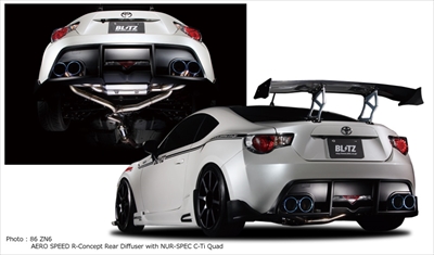 BRZ ZC6 エアロスピード Rコンセプト リアディフューザー | Autostyle
