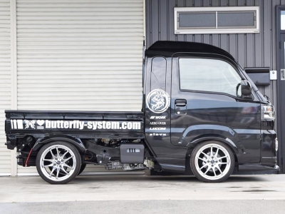 S500/510 ハイゼットトラック ジャンボ専用 GLANZ サイドウィンドウ