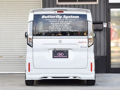 MK54S / MK94S スペーシアカスタム GLANZ リアフラップスポイラー 素地