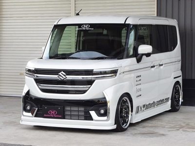 MK54S / MK94S スペーシアカスタム GLANZ アイライン 素地 | Autostyle