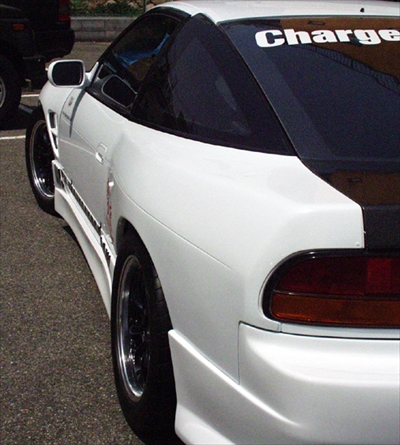 180SX（S15顔） リアフェンダー 片側50mmワイド | Autostyle