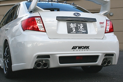 インプレッサ WRX STI GVB C型 4door リアバンパー | Autostyle