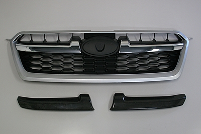 インプレッサ G4 GJ# A/B グリルフィニッシャー FRP製 黒ゲル | Autostyle
