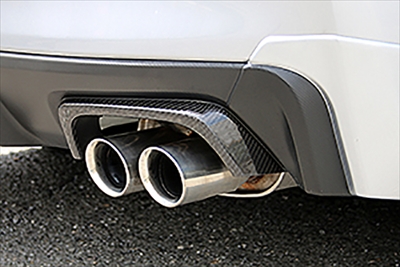 WRX STI VAB/S4 VAG エキゾーストフィニッシャーカウル 左右セット
