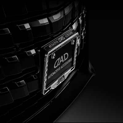 車検非対応】D.A.D LED スタイリッシュ ナンバープレートステー LED