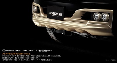 LAND CRUISER ZX URJ202W アッパーデュアルランプガーニッシュ 素地
