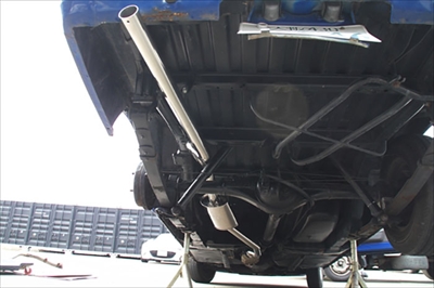 サニートラック GB122 ロングボディー 後期車用 ステンレスマフラー