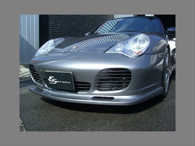 ポルシェ996ターボ 純正バンパー用フロントリップスポイラーV02