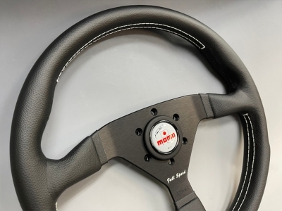 MOMO ウィナーズ グランプリ フルスピード348 ホーンボタンホワイト