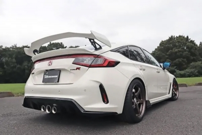 GTウイング　ウレタンクリア塗装済み　【CIVIC TYPER FL5】 納期6ヵ月前後】FL5 シビック TypeR GTウイング FRP 素地 | Autostyle