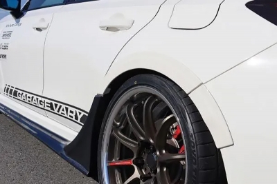FL5 シビック TypeR ローフォルムフェンダートリム ウレタン製 素地