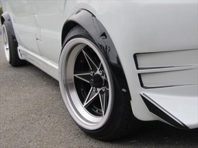 DA64 エブリイ BUBRY オーバーフェンダー スライドドア開閉可 車