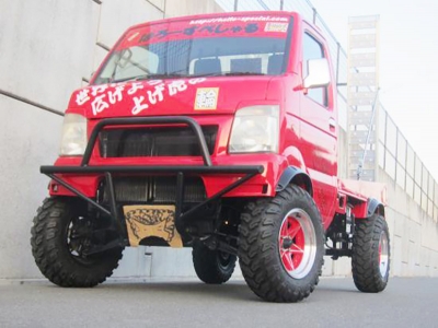 da63t キャリィ　キャリー　4インチリフトアップキット　ブロック一式 63系キャリイ/クリッパー/スクラム用 4インチリフトアップキット全国