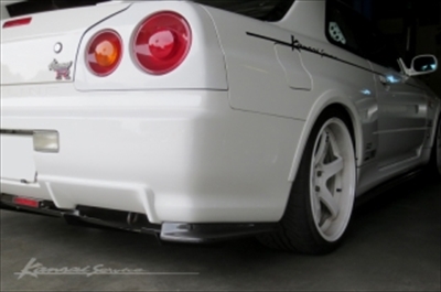 スカイライン GT-R BNR34 カーボンリアアンダースポイラー | Autostyle