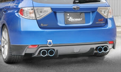 マルシェ製？　リアディフューザー GRB用 GRB IMPREZA WRX STI カーボンリアディフューザー | Autostyle