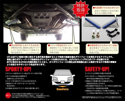 CR-Z ZF1 2WD アンダーフロアスポイラー | Autostyle