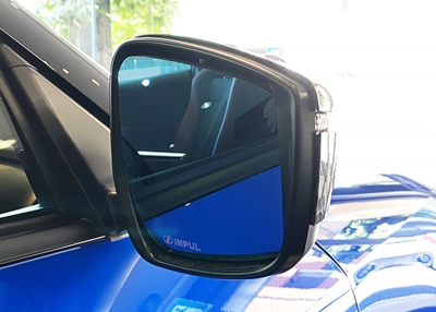 FE13 オーラ IMPUL マルチファンクション LED ブルーミラー ｢ミラー