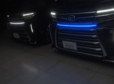 タントカスタムLEDラジエータグリルモール タントカスタムLEDラジエータグリルモール タントカスタムLED