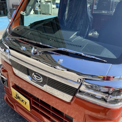 ハイゼットトラック/ジャンボ S500P/S510P 後期 フロントメッキパネル
