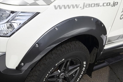 JAOS フェンダーガーニッシュタイプX デリカD:5 デリカ D:5 JAOS フェンダーガーニッシュ Type X 1台分セット エンド