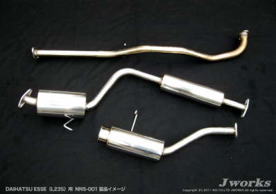 エッセ [L235S] Jworks AutoJuwell N1 マフラー 本体 エッセ L235S NジェネレーションN1ストリートマフラー | Autostyle