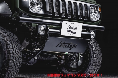 JB74W ジムニーシエラ トラディショナルバンパー フロント ブラック