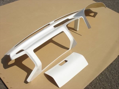 RX-7 FC3S ダッシュボードカバー FRP白 | Autostyle